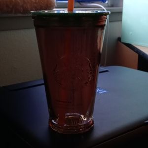 Glass 160z starbucks cup